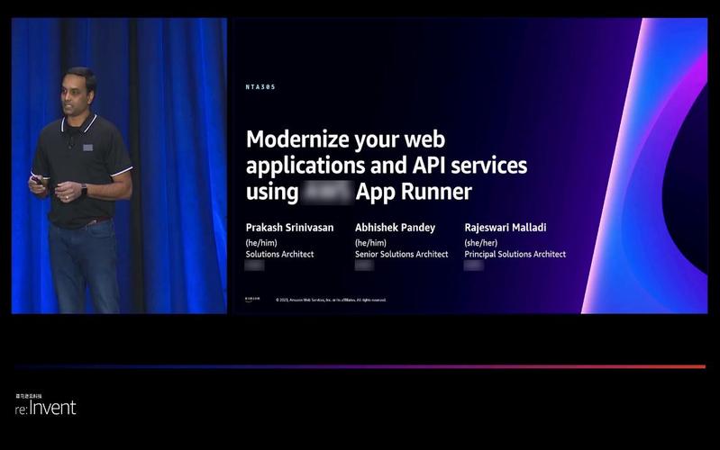 re:Invent 2023 | 使用 Amazon App Runner 實現 Web 應用程序和 API 應用軟件服務